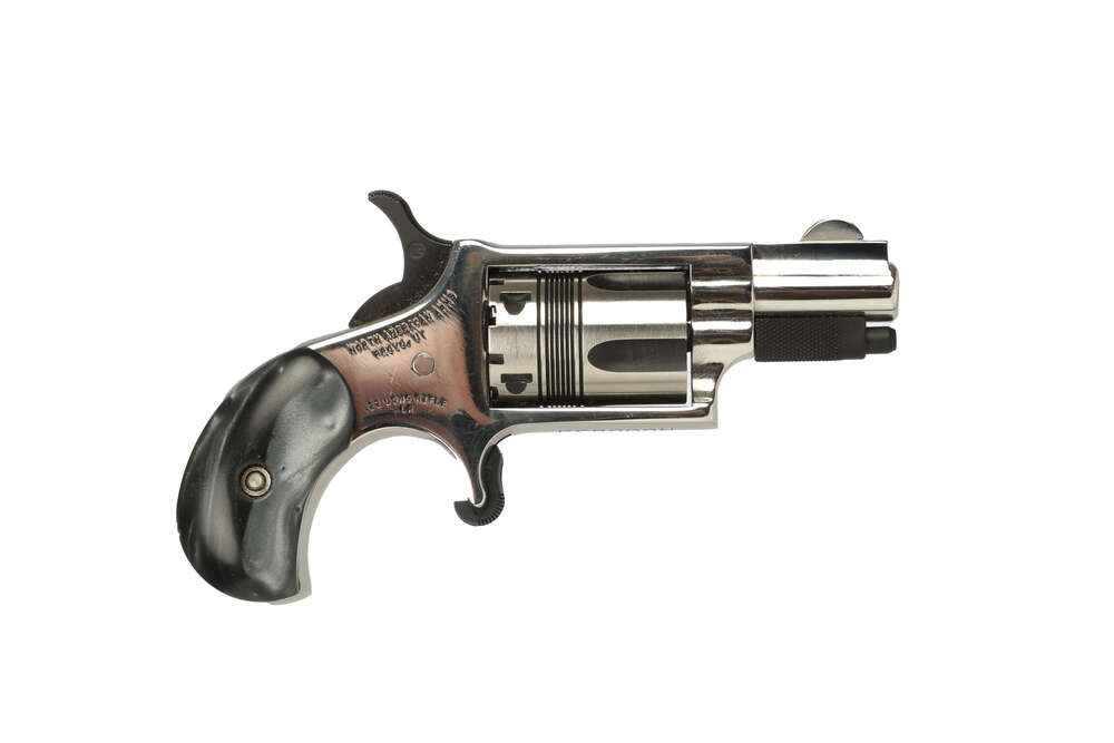 Handguns North American Arms Mini Revolver 22LR MINI 22LR REV 1-1/8" HI-POLISH • NAA-22LR-DV2